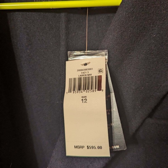 Ralph Lauren Wool Trench with Gold Detail - Picture 5 of 5